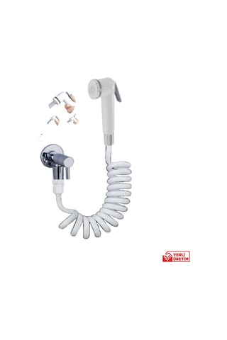 Plasyay Spiral Taharetmatik Beyaz 2 Metre Beyaz