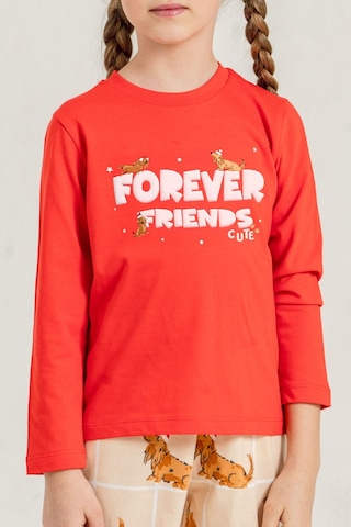 Rolypoly Kız Çocuk Forever Friends Kırmızı Uzun Kol Pijama Takım Rp3907-c-v1 Rp3907-c-v1