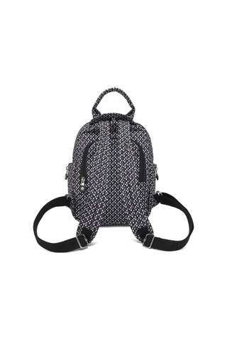 Smart Bags Günlük Küçük Boy Su Geçirmez Krınkıl Kumaş Kadın Sırt Çantası Siyah/beyaz