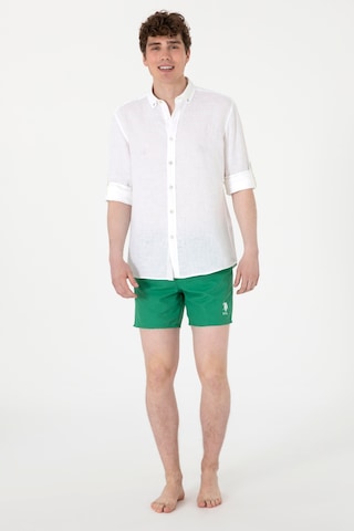 U.s. Polo Assn. Erkek Yeşil Deniz Şortu 50300020-vr054 Yesıl