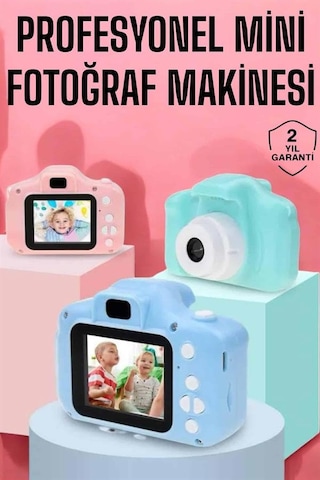 Çocuklara Özel Dijital Fotoğraf Makinesi Kaliteli