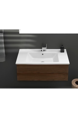 Cerastyle Turkuaz Arte Etajerli Lavabo 100 x 45 CM
