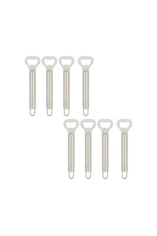 8 Adet Mini Taşınabilir Manuel Açacaklar Paslanmaz Çelik Bira Şişe Açacağı Mutfak Aksesuarları Diğer