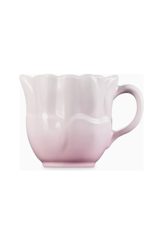 Le Creuset Seramik Çiçek Desenli Kupa Shell Pink