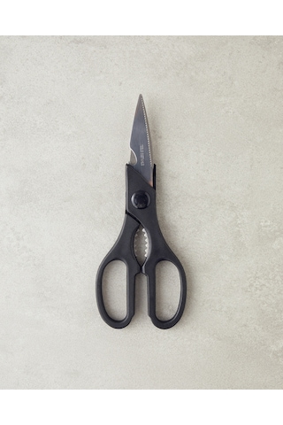 Rowena Metal Mutfak Makası Mutfak Gereci 21 Cm Siyah