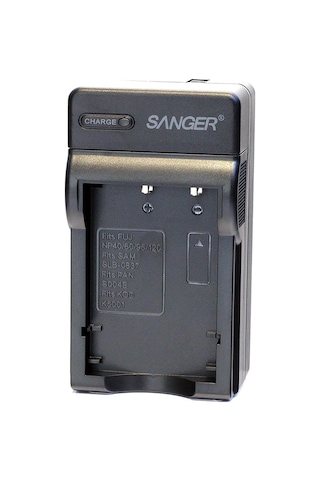 Sanger Np 40 Fujifilm Fotoğraf Makinesi Batarya Şarj Aleti
