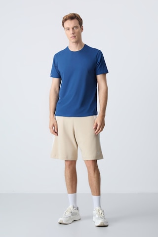 Tommy Life Bej Pamuklu Kalın Yumuşak Dokulu Standart Fit Basic Erkek Şort - 81280 Bej