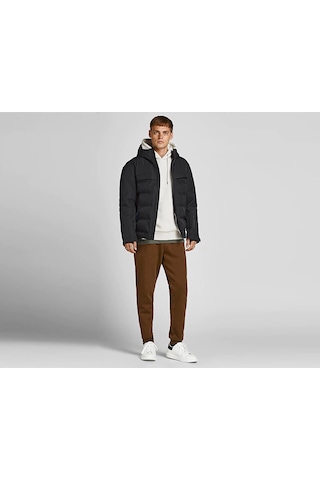 Jack & Jones Jack&Jones Jcotarwin Puffer Erkek Günlük Mont 12225287 Siyah