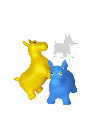 Şişme Zıp Zıp Eşek Pilates Eşeği Zıp Zıp Oyuncak