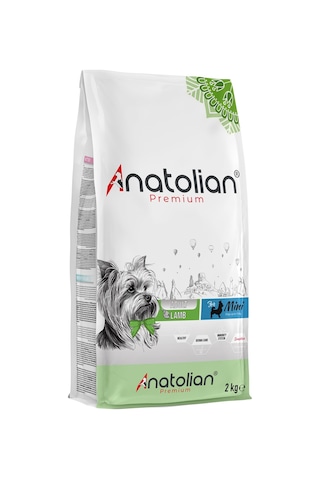 Anatolian Premium Kuzu Etli Küçük Irk Yetişkin Köpek Maması 2 KG