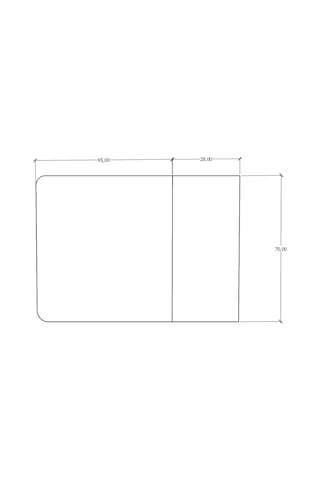 Asra Trend KM-21 %100 MDF 93x70 cm Katlanır Akıllı Mutfak Masası Tekerlekli Servis Masası Beyaz Retro Taş