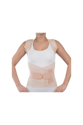Medikaltec Dorsolomber/torakolomber Çelik/fleksible Balenli Korse - Xl 1