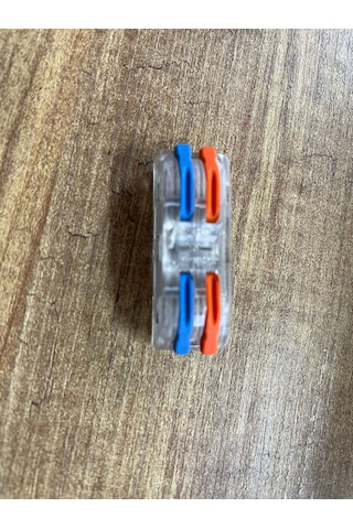 10 Adet Hızlı Kablo Ekleme Birleştirme Aparatı 2 Li