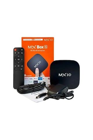 2.4g Wifi Tv Box Medya Oynatıcı Tv Uyumlu Mx Box Kutusu Android Tv Najmaddin
