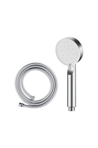 Qianfan Glee Turbo 5 Fonksiyonlu Duş Seti - Yüksek Basınçlı Duş Krom