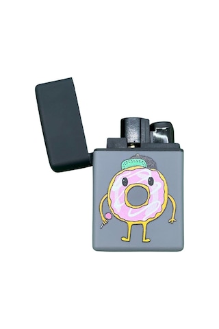 Zengaz Rapçi Donut Gri Çakmak