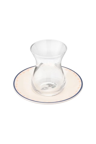 Porland Vaso Piccolo 12 Parça 6 Kişilik Çay Takımı Sku: Smg8690010590077 Açık Gri