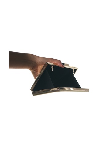 Ivan Altın Cilt Kadın Abiye Çanta Altın