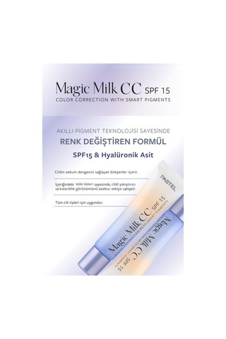 Pastel Magic Milk CC Cream SPF15 50 Light Medium