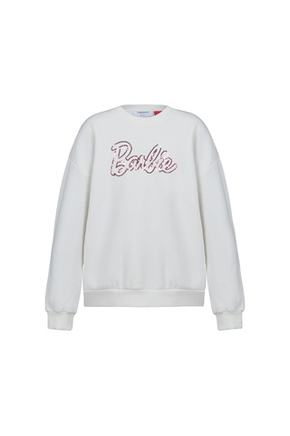 Lumberjack Kl Barbıe 16gfg450 3pr Beyaz Kız Çocuk Sweatshirt 000000000101611562 Beyaz