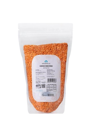 Kırmızı Mercimek 500 G