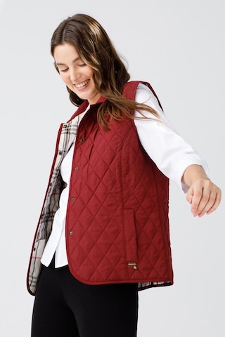 Desen Triko Kadın Kapitone Yelek 02421437 Bordo Bordo
