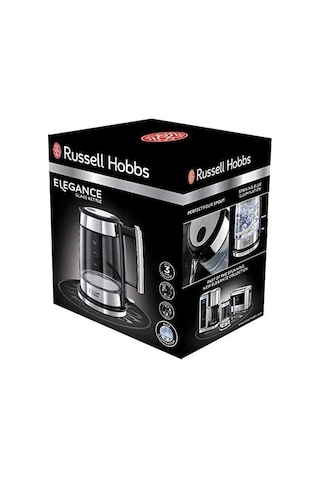 Russell Hobbs 23830-70 Elegance 1.7 LT Cam Su Isıtıcı Kettle