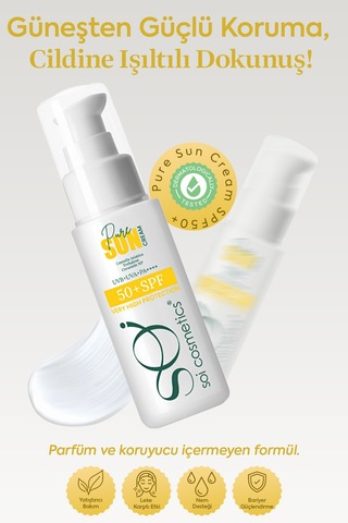 Soi Cosmetics Soi Pure Sun Cream SPF50+ 50 ML