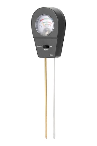 Besthome1 Toprak Ph Ve Nem Ölçer - Besin Seviyesi Analiz Cihazı, Pil Gerekmez