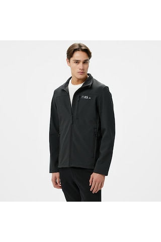 Jack Wolfskin Whirlwind Erkek Siyah Outdoor Ceket A62521 Siyah