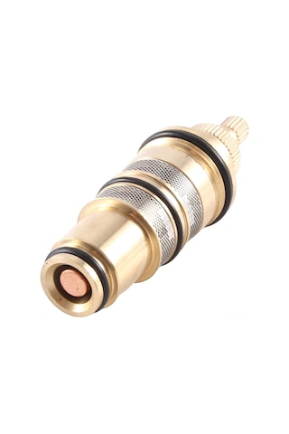 Xindoker Bakır Konstat Termostatlı Duş Sistemi Karışım Valfi Tamir Seti H-9 Debriyajlı Krom Konik Paspas Altın