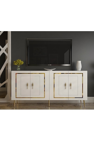 Pıeroct Kb150 Konsol Beyaz-altın