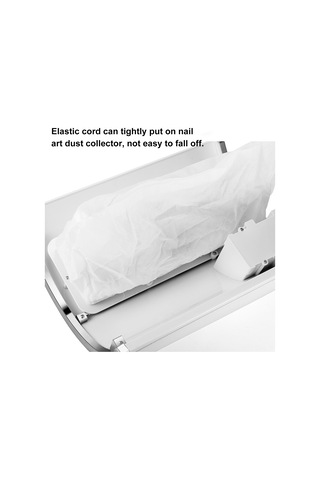 Aubyhe 10 Adet Manikür Süpürge Torbası, Tekstil Materyal, Esnek Kordon, Farklı Markalara Uyumlu