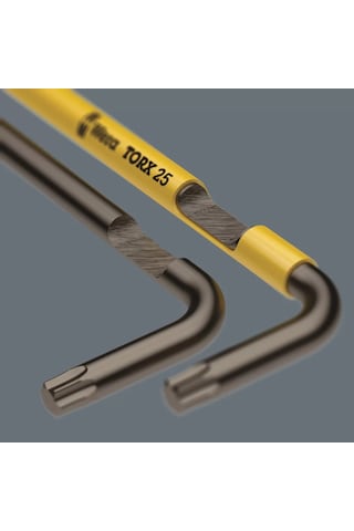 Wera 967 Sxl Torx Hf Renkli Allen Anahtar, Tutma Fonksiyonlu, Uzun, Tx 15 X 123 Mm