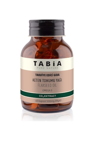 Keten Tohumu Yagı 500 MG 60 Kapsul