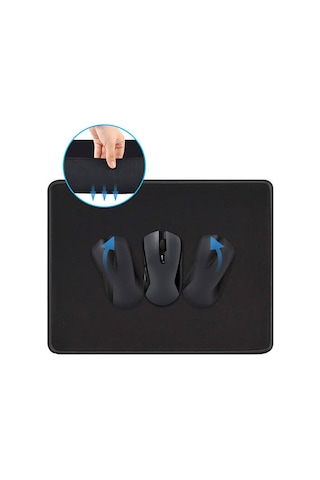 Mousepad Kaydırmaz Koku yapmaz 1.5mm Kalınlık Mouse Pad 18 x 22 CM