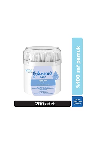Johnson's Kulak Temizleme Pamuğu 200'lü