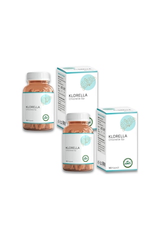 Anti Klorella-Chlorella (Yüksek Mavi Yeşil Alg Yosun) 2x90 Kapsül