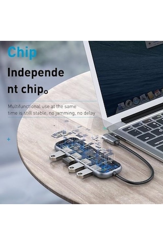 Baseus EZ0G Çok Fonksiyonlu Type-C Hub