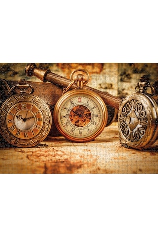 Nova 2000 Parça Antika Saatler Puzzle - 46004