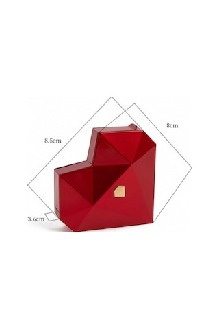 Kalp S Eklinde Otomatik Yu Zu K Kutusu Su Rpriz Evlilik Teklifi Ve Nis An Kutusu Kırmızı