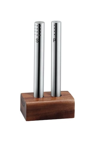 Wmf 3201000197 Tuzluk Biberlik Set Ahşap Taban