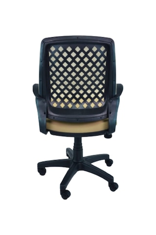 Clk-06 Fileli Petek Ofis Büro Bilgisayar Koltuğu Sandalyesi Cappucino