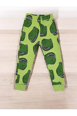 Sea Bubbles Trex Çocuk Pijama Takımı Yeşil