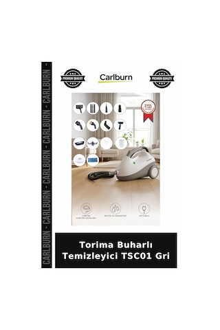 Özel Seri Torima Buharlı Temizleyici Tsc01 Gri Buhar Cihazı Ev Temizliği Koltuk Aleti