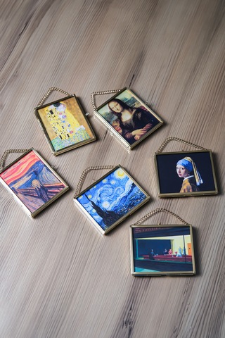 Çerçeve Takımı Mini Cam Hediye 6 Parça