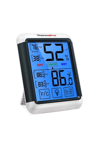 ThermoPro TP55 Termometre İç Mekan Dijital Sıcaklık ve Nem Ölçer - T07593