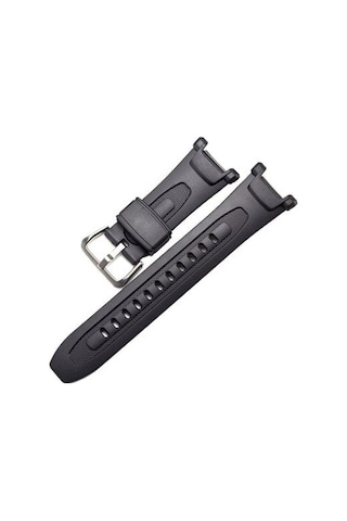 Casio Prg 240 1 Uyumlu Siyah Silikon Saat Kordonu