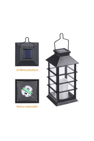 Tomshine-vintage Stil Güneş Enerjili Fener Işıkları