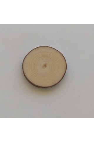 10 Adet 3-5 Cm Ahşap Hobi Boyama Hediyelik Kütük Dilimi